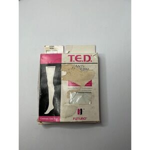 TED Anti Embolism Stockings‎ FUTURO Thigh High Medium White Compression